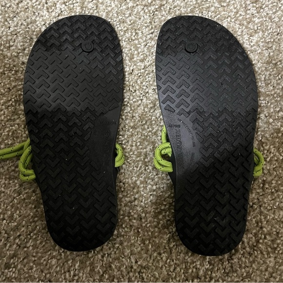 XeroShoes Genesis Barefoot Sandal Lightweight Packable Green Sz Men's 7 Women 8 - Picture 2 of 5